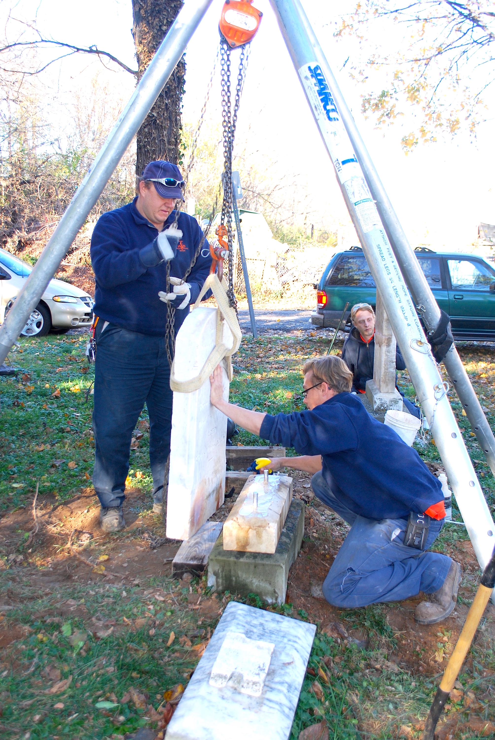 Setting George Knowles Marker